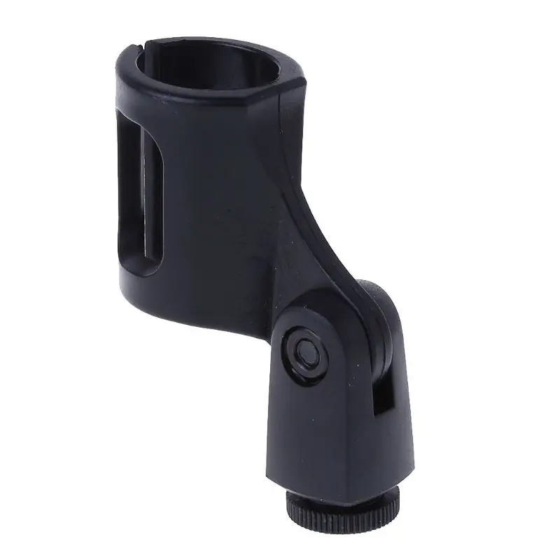 

New Mic Microphone Flexible Stand Accessory Plastic Clamp Clip Holder Mount