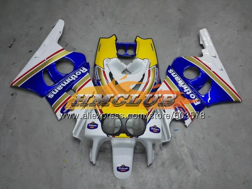 CBR400 RR для HONDA NC23 CBR400RR 1988 1989 1990 1991 1992 1993 черный глянец 96CL. 49 CBR 400 RR 400RR 88 89 90 91 92 93 обтекатели - Color: No. 10