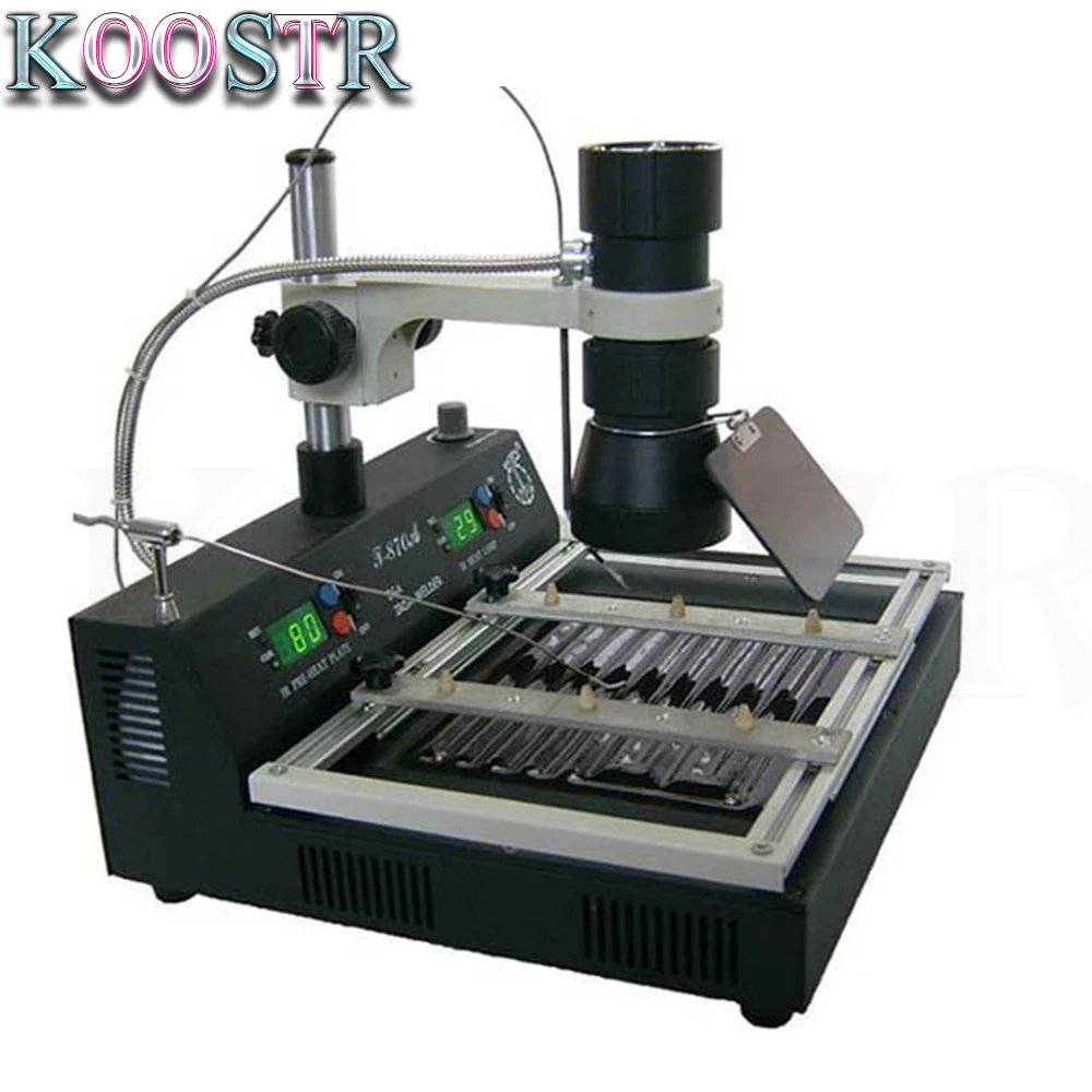 

PUHUI T-870A T870A 2 in 1 Digital Infrared System Ultra Rework Reflow Soldering Station BGA/IRDA/IFR/SMD/SMT Welder 220v/110v