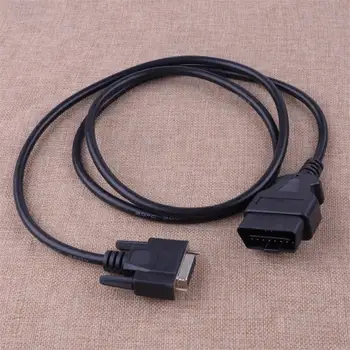 

CITALL Car Extension Adapter Cable Connector Diagnostic Scanner Tool Fit For OBDII 16 Pin Male to 26 Pin Female