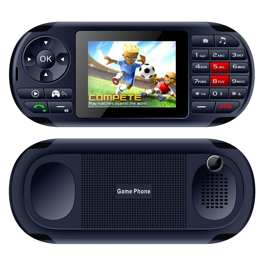 

Cross Border Foreign Trade Hot Selling 2.8-Inch Candy Bar Button PSP Game Console 4-Frequency Mobile Phone Game 2019 New Style D
