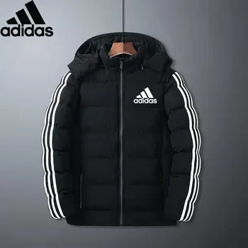 Image of 2020 adidase-winter jacket coat series brand winter men's thick coat men's fashion