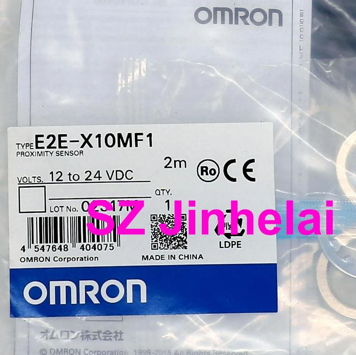 OMRON E2E-X10MF1 Аутентичное Оригинальное переключение датчика приближения 2M 12-24VDC