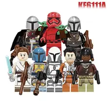 Best Price Legoed Building Blocks Space Yoda Baby Darth Vader Rey PoE Dameron Mandalorian Jango Fett Figures For Children Toys KF6111A Best Price Legoed Building Blocks Space Yoda Baby Darth Vader Rey PoE Dameron Mandalorian Jango Fett Figures For Children Toys KF6111A
