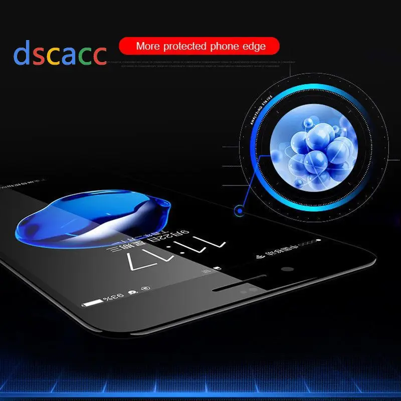 Dscacc полная защита экрана из закаленного стекла для samsung J3PRO US J3PRO J5PRO J7PRO NOTE4 NOTE 5 A8 plus J7 MAX DUO 100 шт