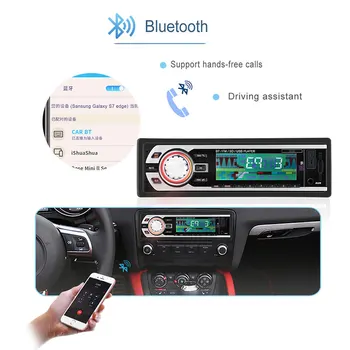 

24V Car Radio Car Stereo Audio Bluetooth In-dash 1 Din FM Aux Input Receiver SD USB MP3 ISO Connector autoradio oto teypleri