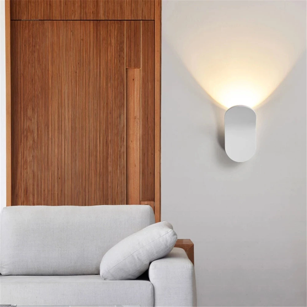 night lamp for bedroom wall 5W 7W LED Indoor Wall Lamp Bedroom Living Room Bedside Lamp Modern Home Lighting Balcony Corridor Wall Light Decorate Sconce wall lights interior