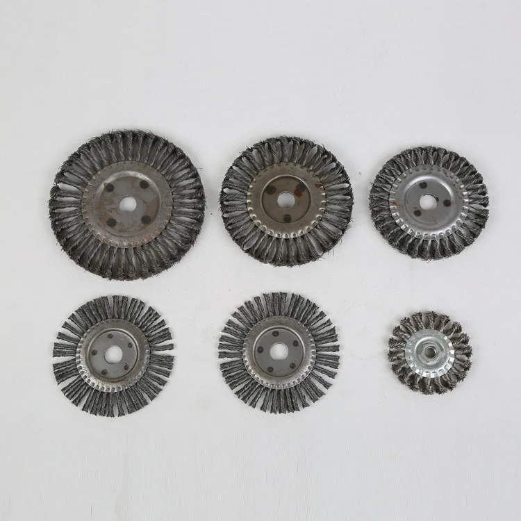 

Manufacturers Wholesale Organ Equipped niu si Flat Wire Wheels Polishing Wheel Rust Removing da mo shua Angle Grinder Only Wire