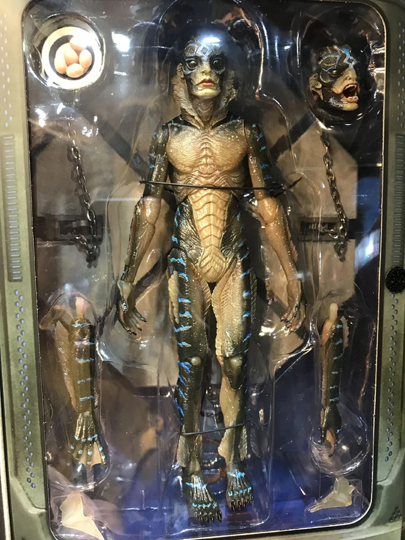 7 Inch18cm NECA форма воды амфибия человек подвижная фигурка Коллекция Модель Подарочная кукла