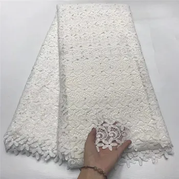 

Chiffon Swiss lace fabric, cotton Swiss lace fabric, size 5 African lace fabric, Nigeria lace fabric white
