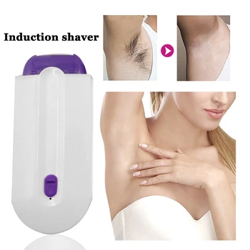 

Dropship Remover Painless Razor Facial Depilador Portable USB Women Shaver Fast Hair Removal Razor Smooth Induction Hair Trimmer