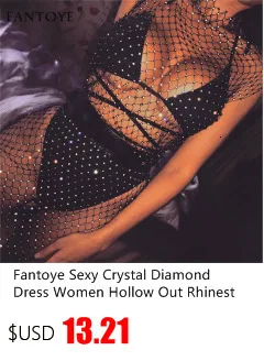 Fantoye New Crystal Diamond Shiny Women Pants Summer Sexy Hollow Out Elastic Fishnet Trousers Fashion See Through Beachwear Pant hot pants