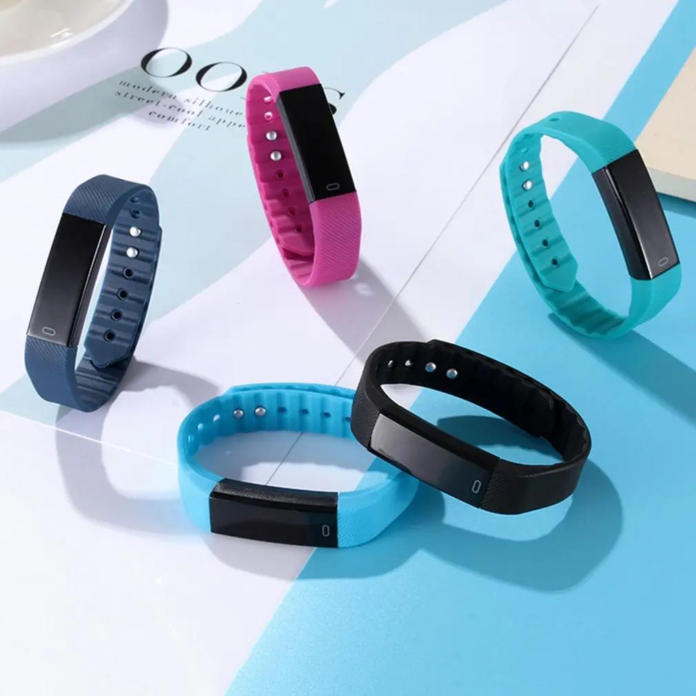 Cross-border Hot Style Smart Bracelet 115 Movement Waterproof Step Gauge Bracelet Electronic Gift