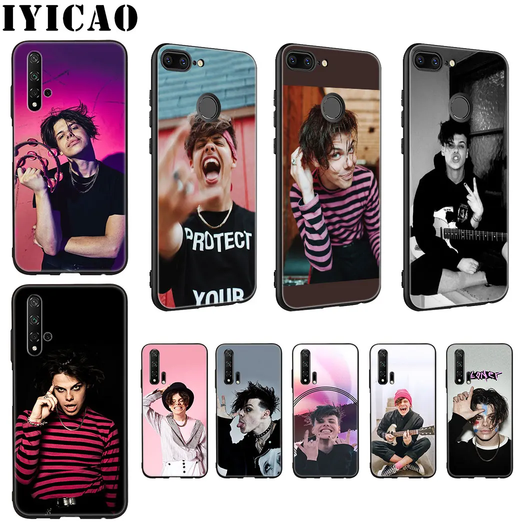 

IYICAO Yungblud Singer Soft Silicone Case for Huawei Honor view 20 9X Pro 10 9 8 Lite 8X 8C 7X 7C Note 10 Case