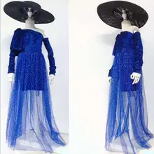 Новинка года; ; нарядное платье для девочек; бархатные модные весенние платья в стиле пэчворк для девочек 3-8 лет; C443