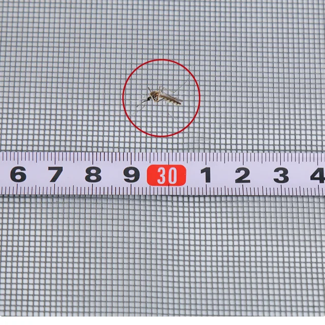 Filet Invisible de Transmission de lumière élevée, moustiquaire d'été, gaze de fenêtre anti-insectes, maille en Fiber de verre personnalisée 5