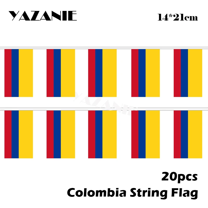 MADE IN COLOMBIA Colombian National Flag CUSTOM BARCODE NUMBERS T-shirt Y81