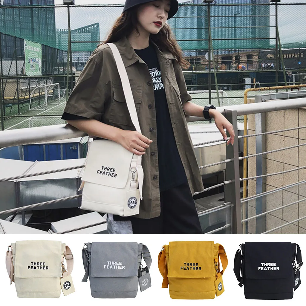 Сумка-тоут женская однотонная Повседневная Сумка-тоут уличная сумка Холщовая Сумка На Молнии Сумка через плечо сумка-мешок многоразовая 30H