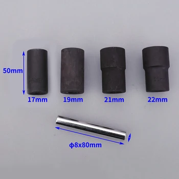 

Accessories Nut Remover Equipment Tool Set Deep Socket Wear resistance Worn