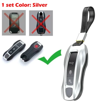 

Remote Smart Key Fob Case Cover Fit For Porsche-Cayenne-Panamera 2017 2018 Key Fob Case Cover Tesla Key Fob Cover Case