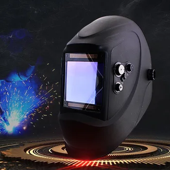 

Outside Control Big View 4 Sensor DIN5-DIN13 Solar Auto Darkening Welding Mask Helmet Welder Cap PR Sale