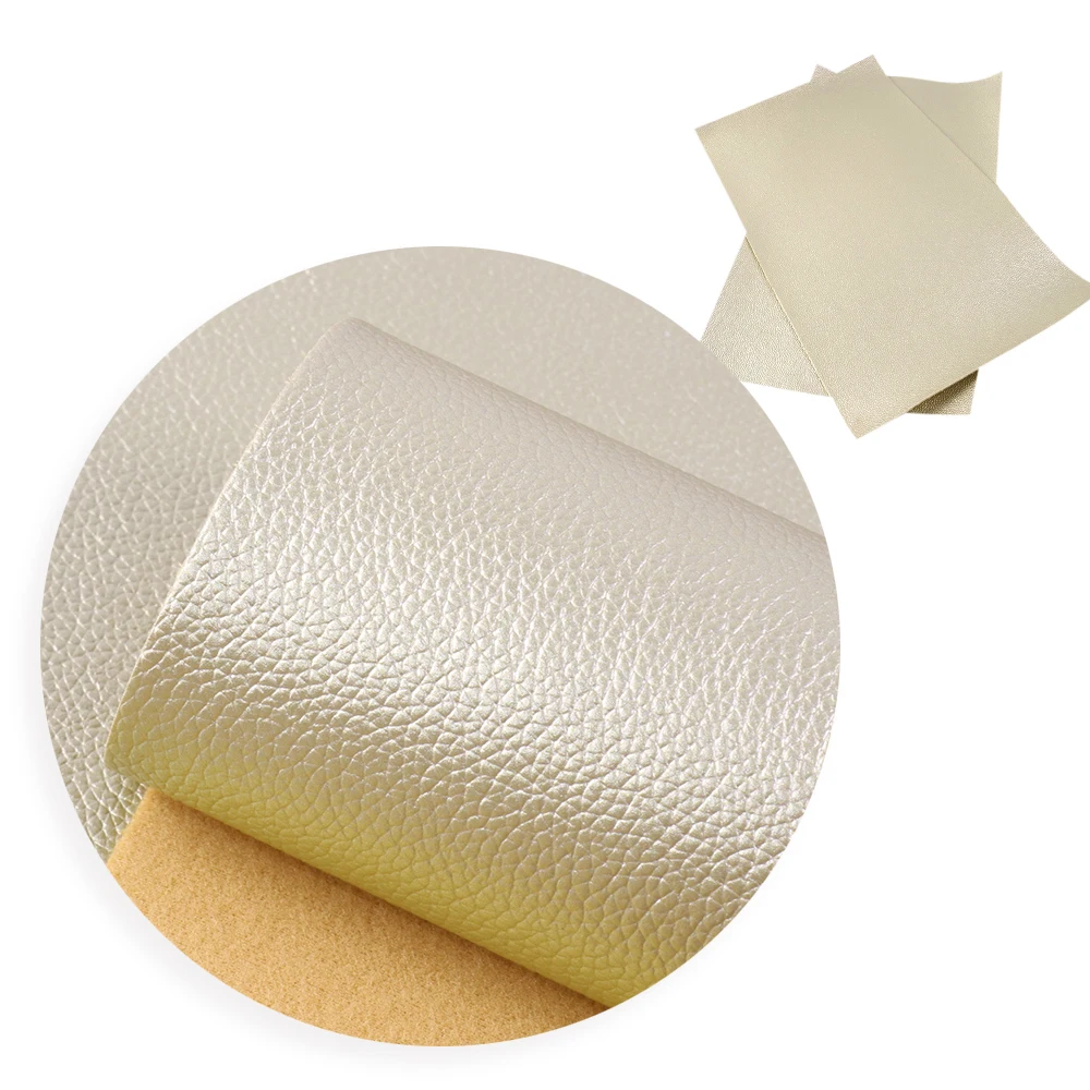 20*34cm Solid Color Litchi Grain Faux Leather Sheets,DIY Handmade Materials For Making Crafts,1Yc5603