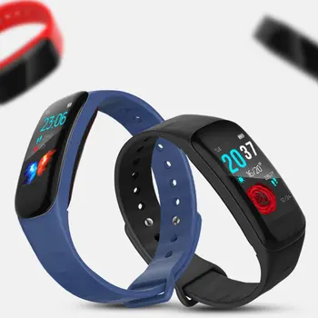 

H01 Smart Fitness Bracelet Band With Measuring Pressure Pulse Meter Sport Activity Tracker Watch Wristband