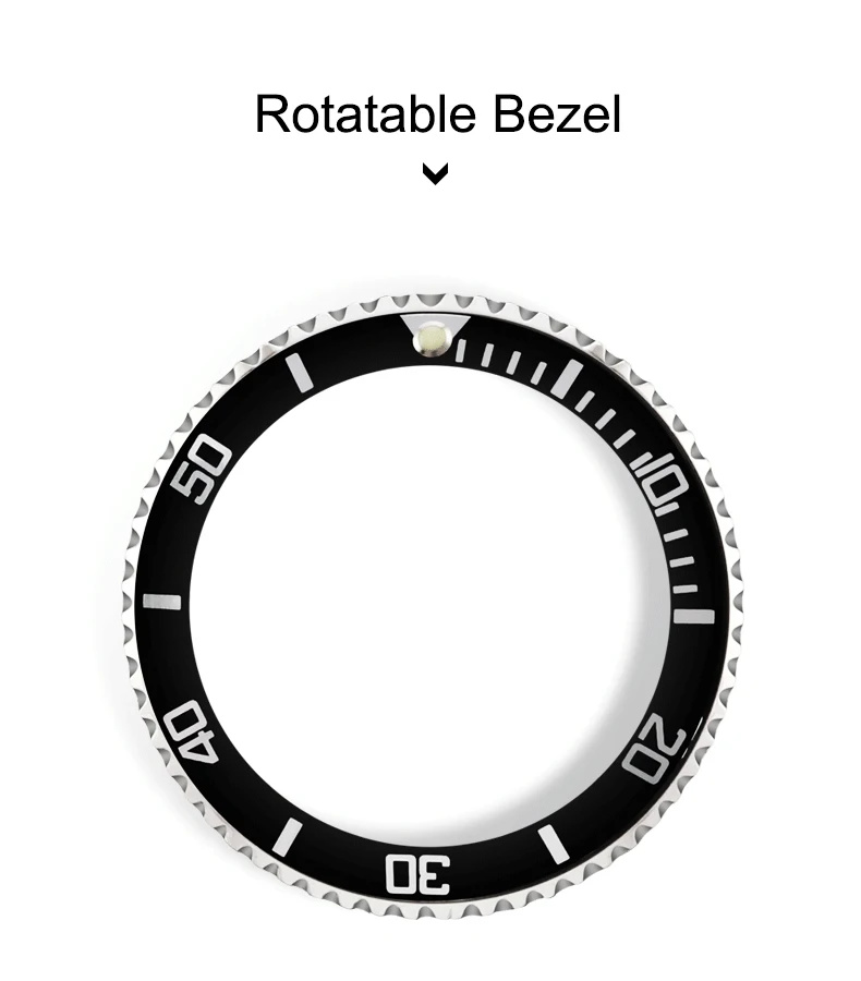 Skup 304 pasek ze stali nierdzewnej zegarek biznesowy dla mężczyzn luksusowe męskie zegarki wodoodporny obrotowy bezel czarna tarcza