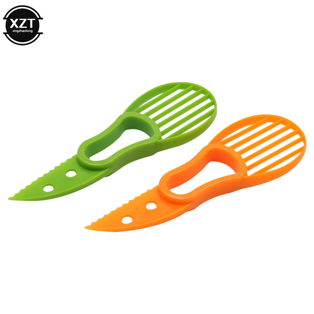 3 in 1 Avocado Cutter Plastic Knife Peeler Pitaya Kiwi Berry Fruit Avocado Slicer Pulp Flesh Separator Kitchen Tools 2 3 in 1 Avocado Cutter Plastic Knife Peeler Pitaya Kiwi Berry Fruit Avocado Slicer Pulp Flesh Separator Kitchen Tools 2