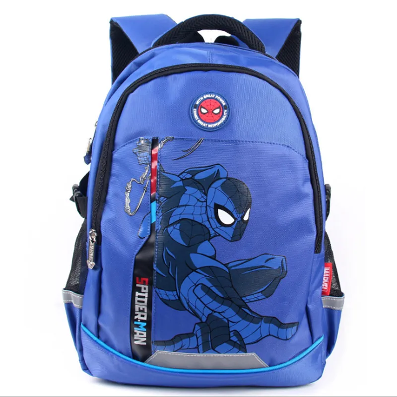 Disney New spider man school bags for boys large capacity water proof primary school backpack teenage kids Mochilas Escolar