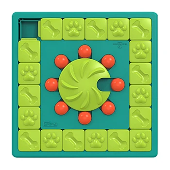 

Interactive Game Accessories Portable Slow Dispensing Training Food Feeder Floor ABS Home Intelligence Gift Stimulating Dog Toys