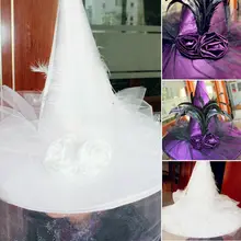 Шляпы ведьмы шапки аксессуар для костюма для взрослых Хэллоуин Необычные Хэллоуин украшение для костюмированного представления ALS88