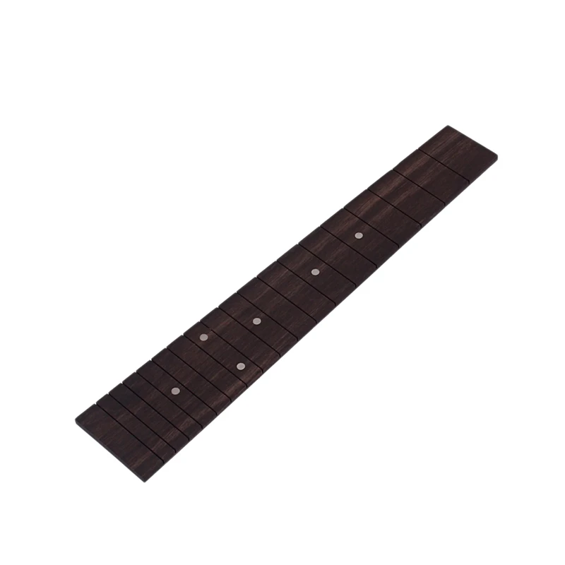 

23 Inch Ukulele Fretboard Fingerboard 18 Fret Replacement Rosewood Ukulele Accessory for Bass Ukulele