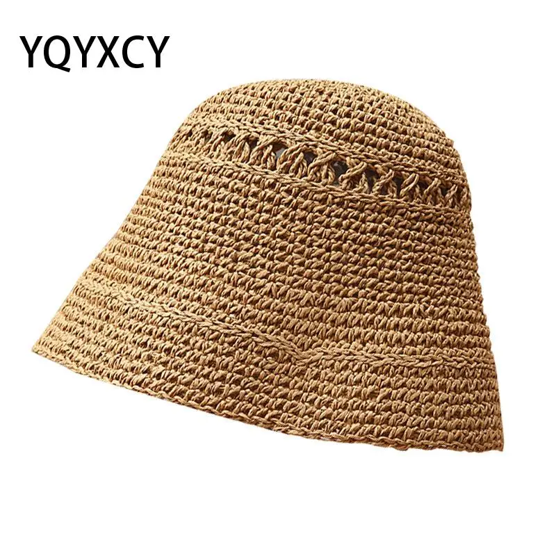 

Summer Hats For Women For Travel Bucket Hat Ladies Beach Fisherman Hat Straw Sunhat Korean Sunshade Sun Hat Cap New Gorro
