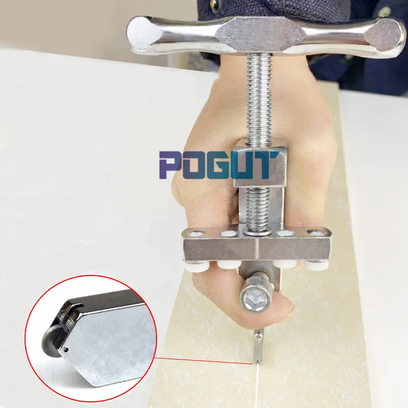 POGUT многофункциональный инструмент 2 в 1 резак для стеклянной плитки режущие плоскогубцы подходит для 2-15 мм