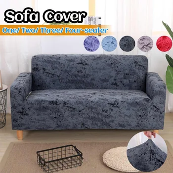 

Universal Spandex Sofa Cover Thicken Elastic Chair Cover Sectional Slipcover 1/2/3/4 Seater Stretch Couch Cover for Living Room