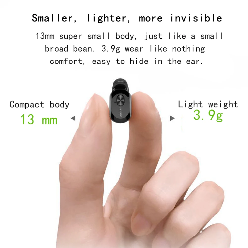 Mini Auricular Ear Buds TWS True Earbuds Wireless Bluetooth Earphone Earpiece Headset for IPhone X Samsung