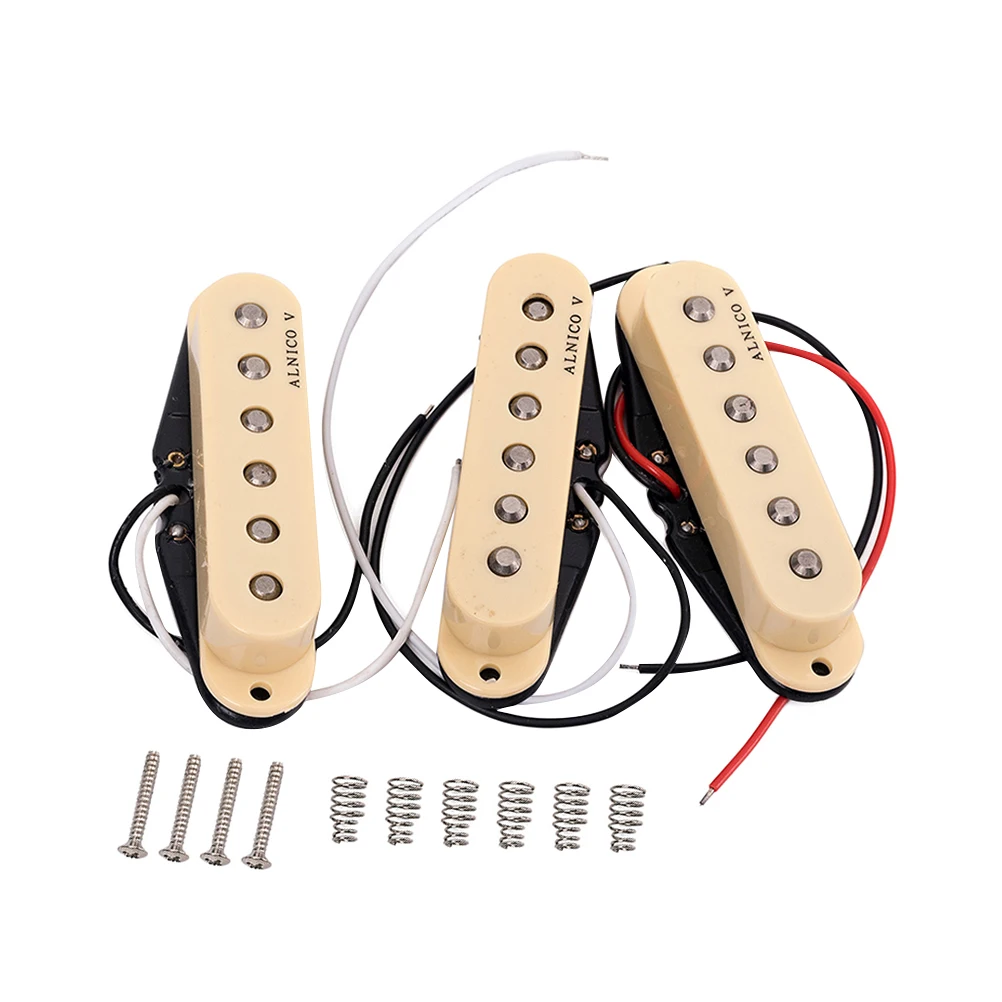 

3pcs Pickup Prime Single Coil Durable Accessories Humbucker Guitar Parts Pickup for Bass Musical Instrument Guitar