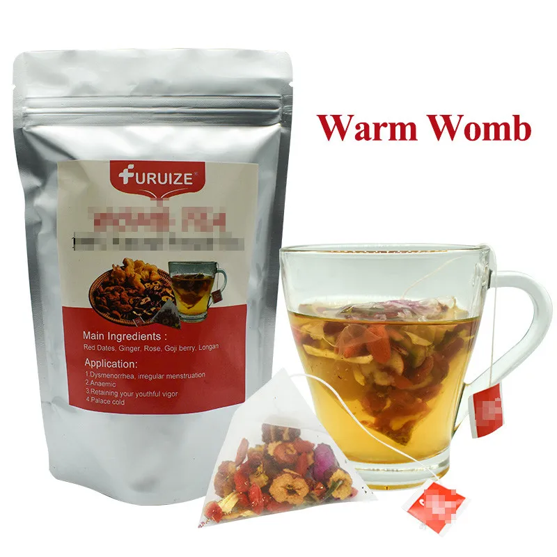 1Bag=10Pouch Furuize Warm Womb Detox Feminine hygiene  Irregular Menstruation Herbal Uterus Cleansing Warming Womb Health Care