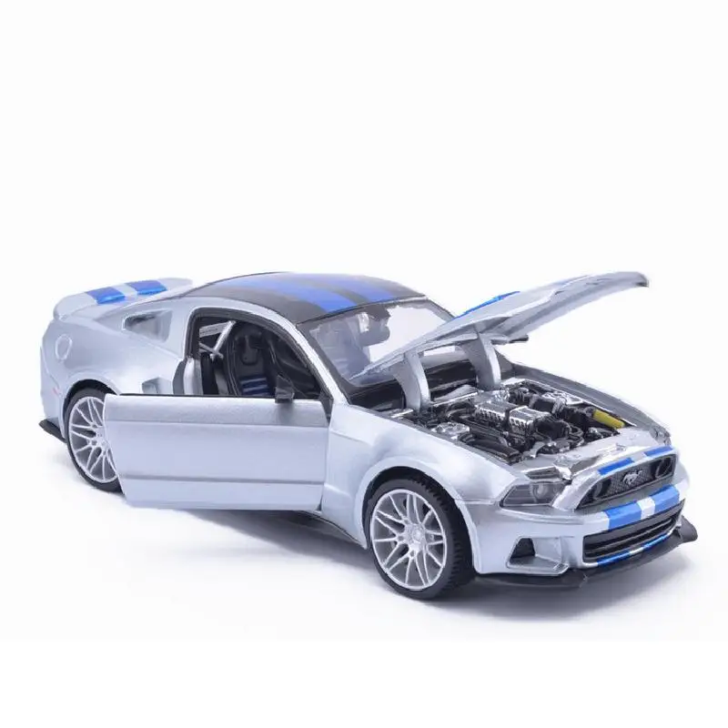 Модель автомобиля 1:24 модель Gt Meritor Tu Ford Mustang из сплава украшение жизни автомобиль