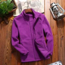 Новые продукты, флисовое пальто для мужчин и женщин, уличная Осенняя новая стильная Мужская и Женская Толстая Теплая Флисовая верхняя одежда, плащ-куртка