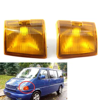 

2pcs Left + Right Turn Signal Amber Indicator Corner Side Light Lamp Fits For VW Transporter T4 BJ 1990-2004 Without Bulb