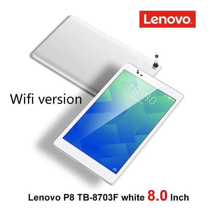 Lenovo P8 Tab3 8 plus 8,0 дюймов планшетный ПК Snapdragon 625 Восьмиядерный 2,0 ГГц 3 ГБ ОЗУ 16 Гб ПЗУ двойная камера gps wifi/LTE версия - Комплект: lenovoP8  white wifi