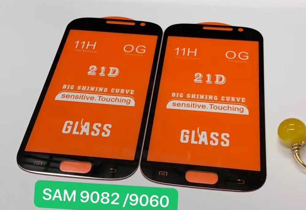 Закаленное стекло с полной проклейкой для Samsung Galaxy Grand Duos 9H 2 шт. защитная пленка на