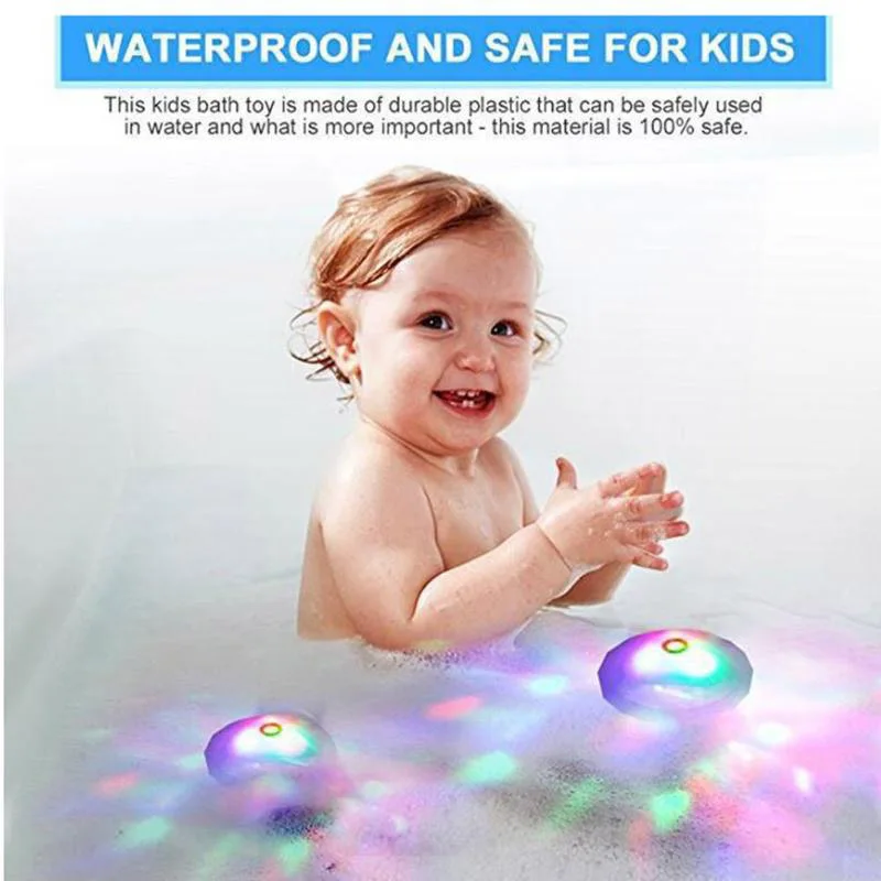 Baby-Bathroom-Lamp-LED-Kids-Toys-Night-Light-Colorful-Decoration-Glow-Bulbs-Waterproof-projection-Diamond-Lamp