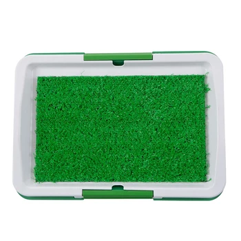 

Dog Puppy Indoor Training Potty Mat Pet Toilet Litter Tray Artificial Grass Pad