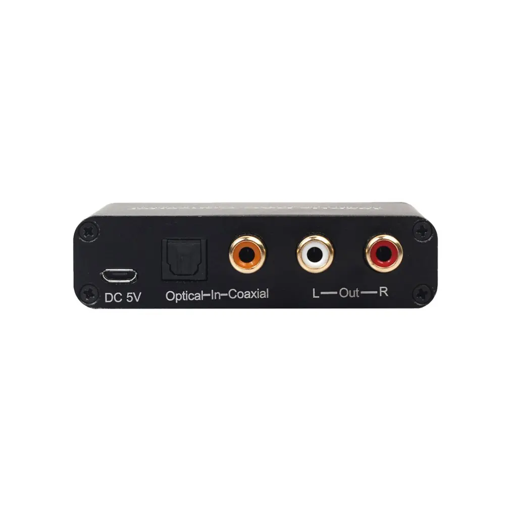 Цифро-аналоговый преобразователь DAC цифровой SPDIF Toslink в аналоговый стерео аудио L/R конвертер адаптер для PS3 Xbox DVD PS4