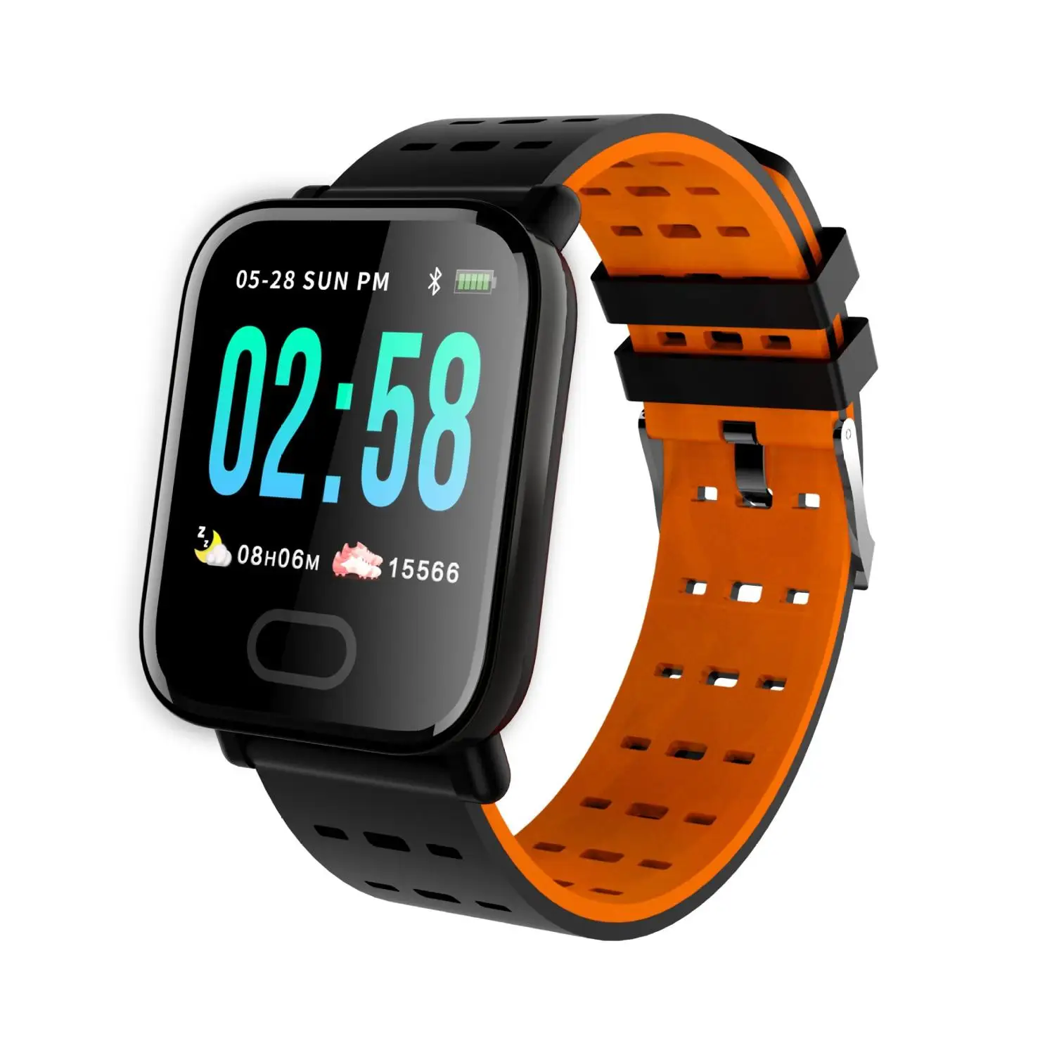 Smart Watches Men Women Heart Rate Watch Wristband Clock Sports Band Waterproof Smartwatch For iOS Andriod | Электроника