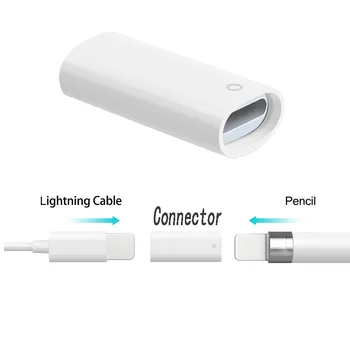 

Female To Female Lightning Charger Connector For For iPad Pro For For Apple Pencil Adapter Charger Connector