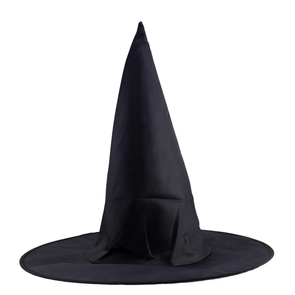 Halloween Steeple Witch Hat Classic Black Magic Cap Party Props Accessories | Дом и сад